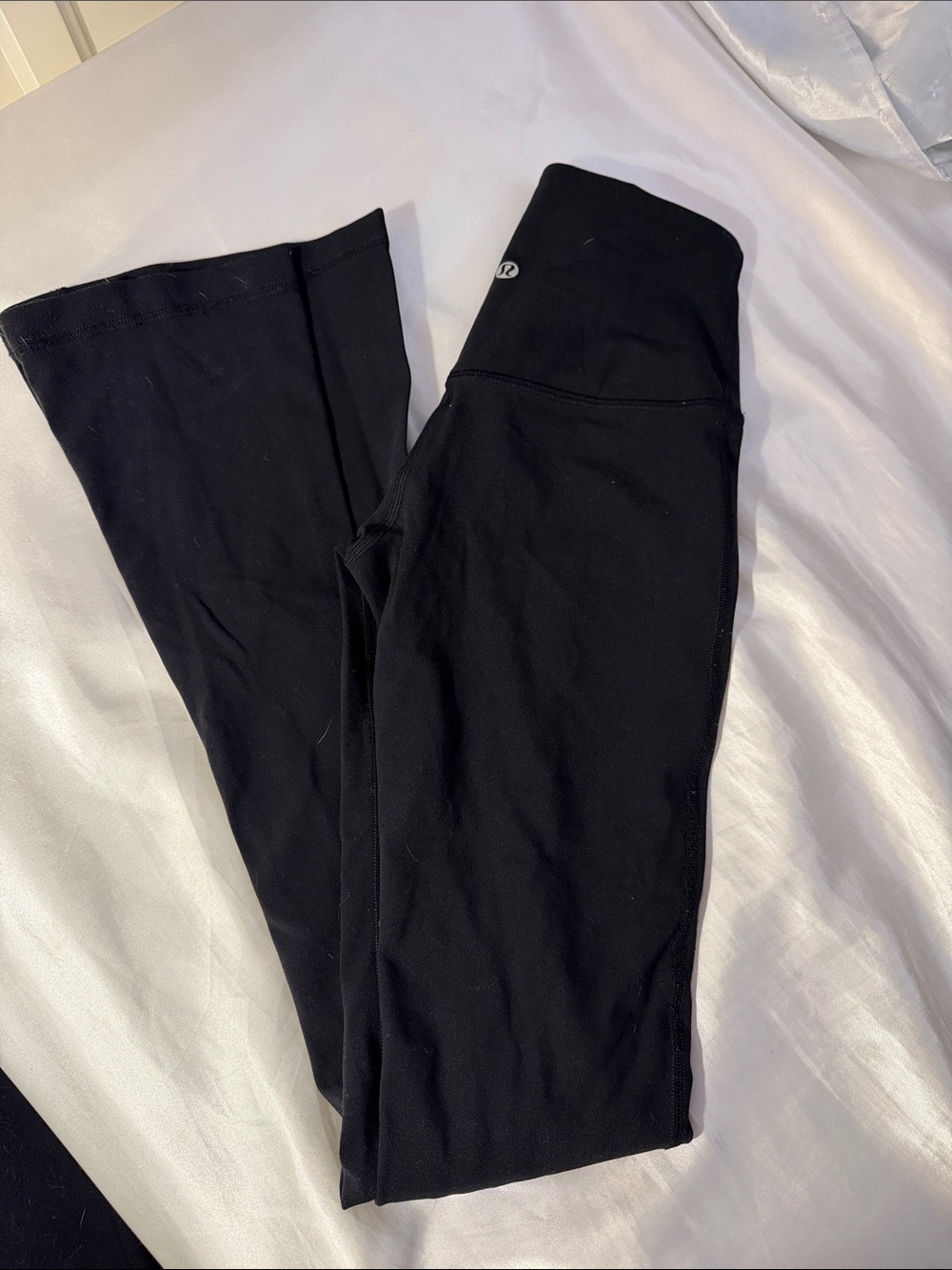 Lululemon Black Athletic Leggings flare
